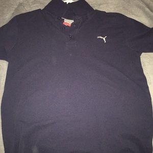 Puma polo. Navy blue